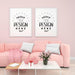 Free Poster Frame In Living Room Psd Mockup Psd