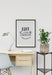 Free Poster Frame In Living Room Psd Mockup Psd