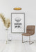 Free Poster Frame In Living Room Psd Mockup Psd