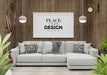 Free Poster Frame Mockup In Living Room Psd
