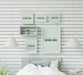 Free Poster Frame Mockup Interior In A Bedroom Psd
