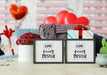 Free Poster Frame Mockup On The Wall With Plant Psd