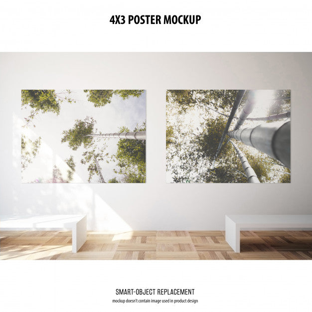 Free Poster Mockup Psd