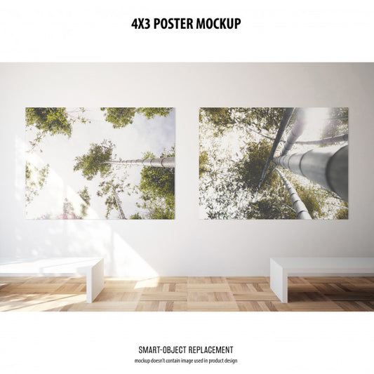 Free Poster Mockup Psd