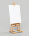Free Poster On Easel Mockup