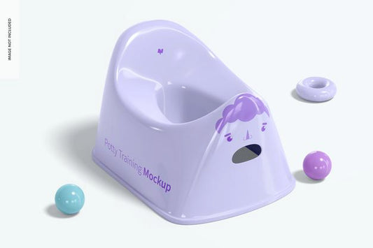 Free Potty Training Mockup Psd