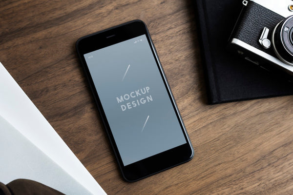 Free Premium Mobile Phone Screen Mockup Template Psd