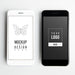Free Premium Mobile Phone Screen Mockup Template Psd