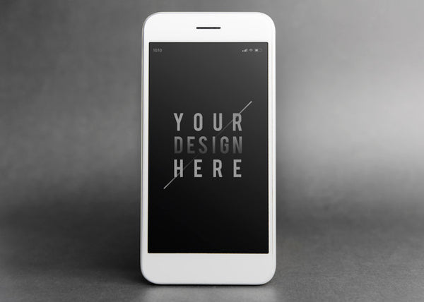 Free Premium Mobile Phone Screen Mockup Template Psd