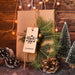 Free Present Box Mockup With Christmas Concept Psd