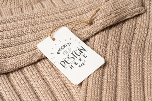 Free Price Tag On Shirt Psd Mockup Background Psd