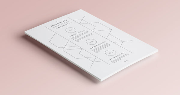 Free Psd A4 Paper Mock-Up Vol3