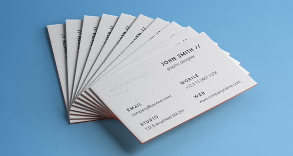 Free Psd Business Card Brand Mockup Vol4