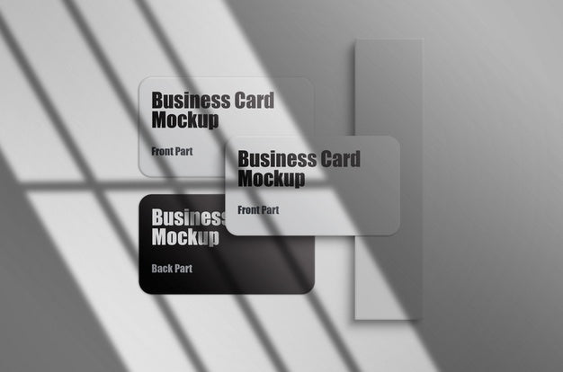 Free Psd Business Card Mockup Template Psd