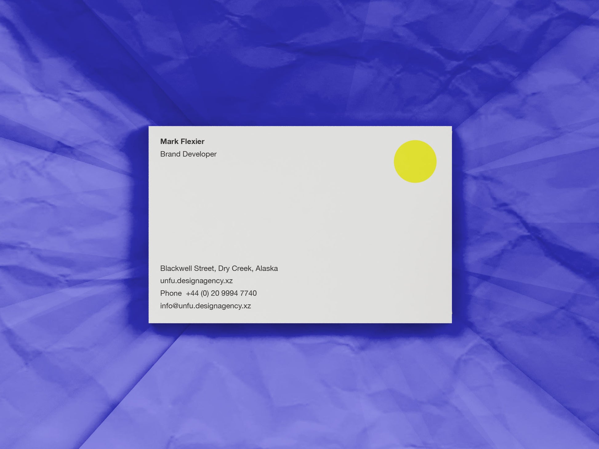 Free Psd Business Card Mockup