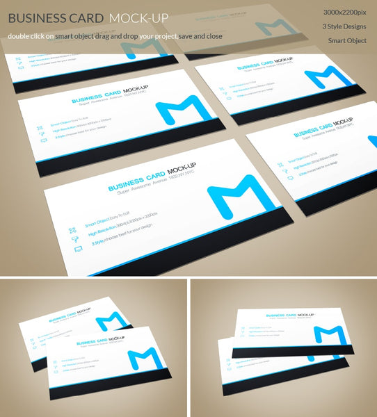 Free Psd Business Card Mockups