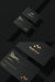 Free Psd Gold Foil Business Card Mockup