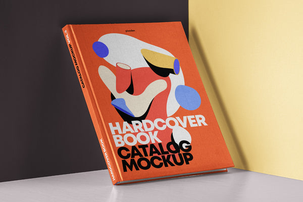 Free Psd Hardcover Book Catalog Mockup 3