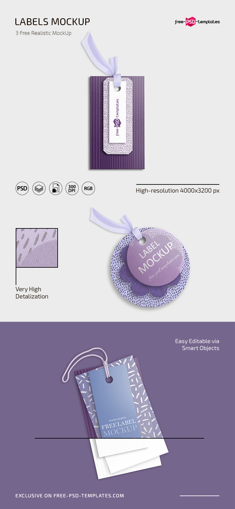 Free Psd Labels Mockup Template – DreamBundles