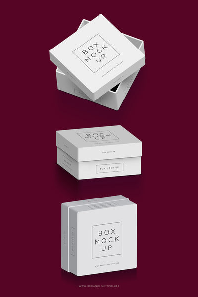 Free Psd Packaging Box Mockup