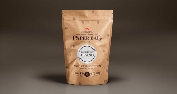 Free Psd Paper Bag Mock-Up Template Vol2