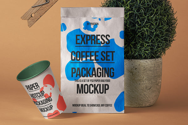 Free Psd Paper Bag Mockup Showcase