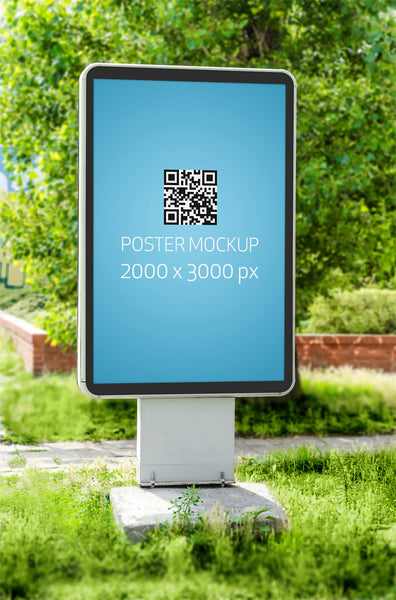 Free Psd Poster Mockup