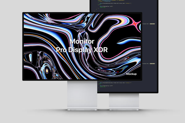 Free Psd Pro Display Xdr Mockup