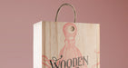 Free Psd Wine Wood Box Mockup Vol3