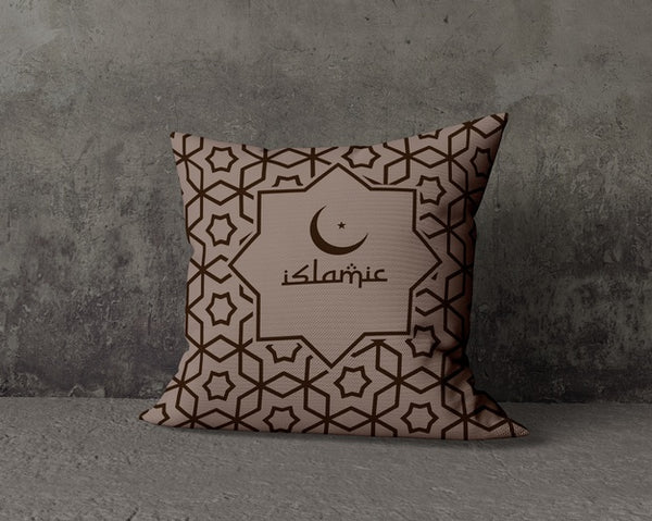 Free Ramadan Composition Mock-Up With Pillow Psd