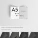 Free Realistic A5 Brochure Mock Up Psd