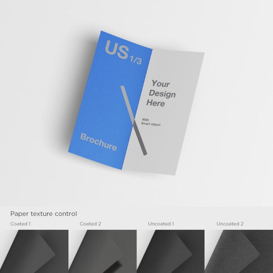 Free Realistic Brochure Mock Up Psd