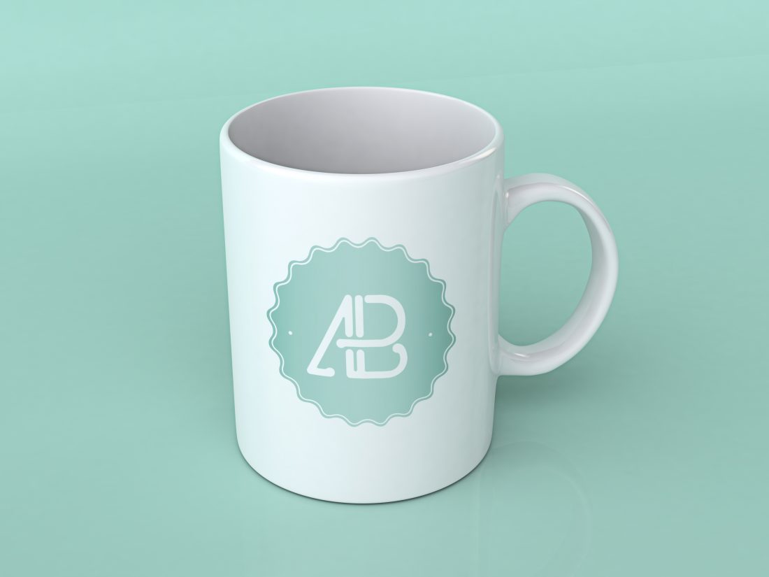 Free Realistic Coffee Mug Mockup Vol.2
