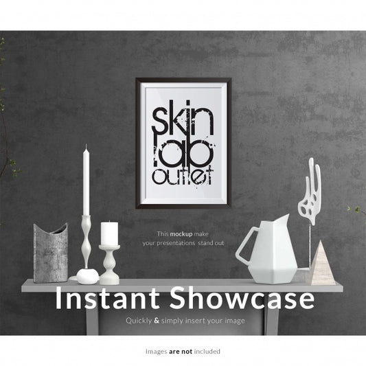 Free Realistic Frame Mock Up Psd