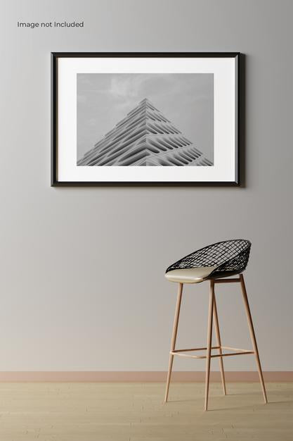 Free Realistic Frame Mockup Psd