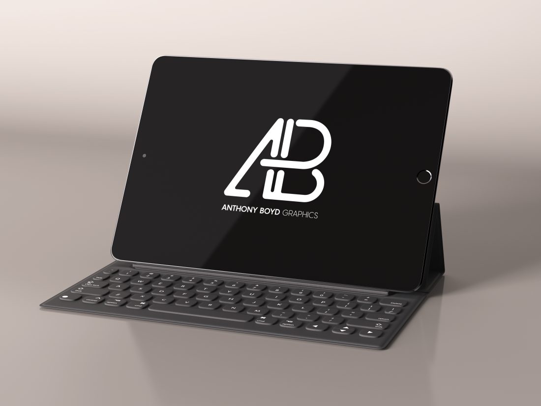 Free Realistic Ipad Pro Mockup Vol.3