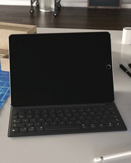 Free Realistic Ipad Pro Mockup Vol.4