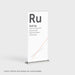 Free Realistic Roll Up Presentation Psd