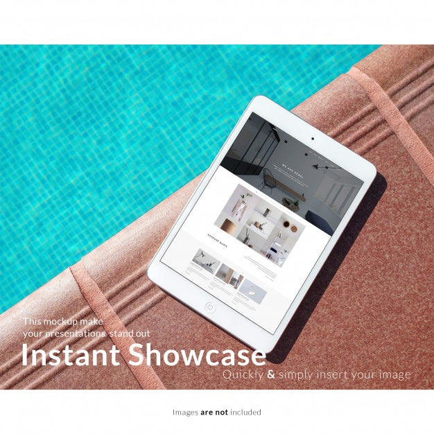 Free Realistic Screen Mock Up Psd