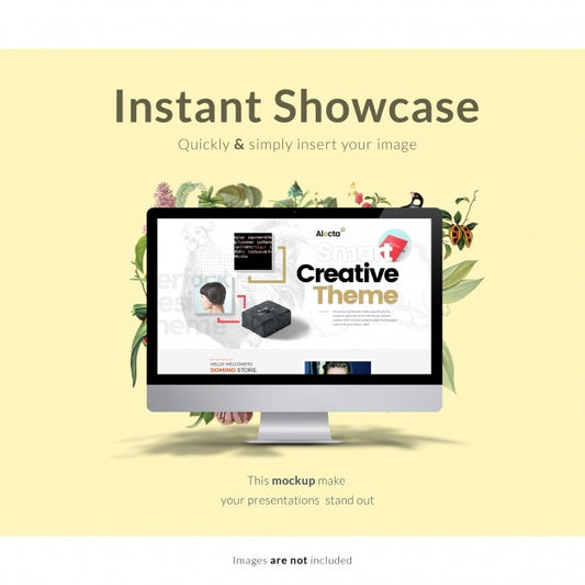 Free Realistic Screen Mock Up Psd