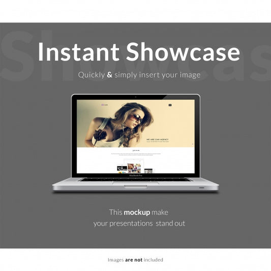 Free Realistic Screen Mock Up Psd