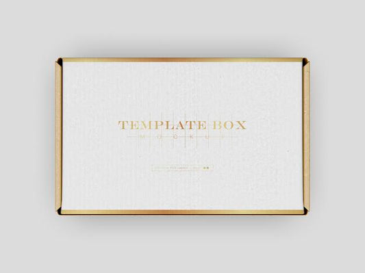 Free Rectangular Box Mockup Psd
