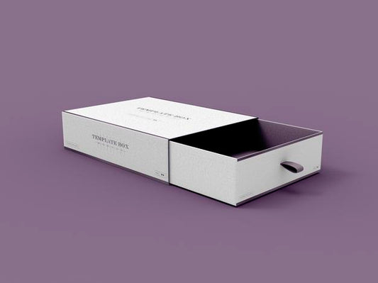 Free Rectangular Box Mockup Psd