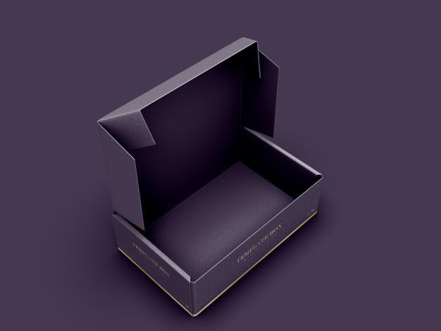 Free Rectangular Box Mockup Psd