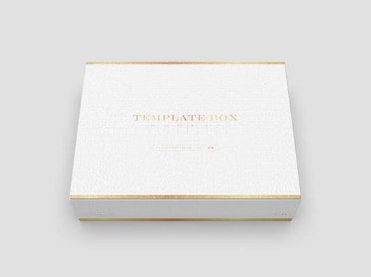 Free Rectangular Cardboard Box Mockup Psd