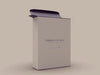 Free Rectangular Cardboard Box Mockup Psd