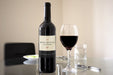 Free Red Wine Bottle Scene Mockup