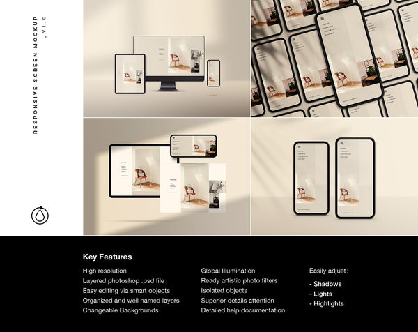 Free Responsive Device Mockup