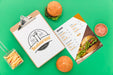 Free Restaurant Menu Concept Mockup Psd
