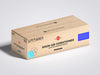 Free Room Air Conditioner Craft Box Packaging Mockup